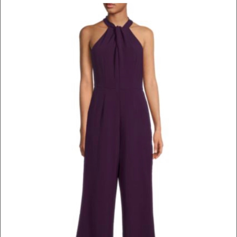 Julia Jordan Plum Jumpsuit